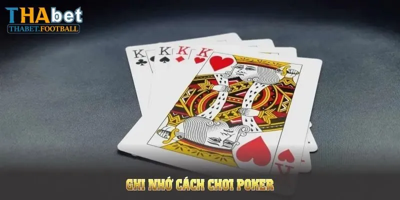Khám Phá Cách Chơi Poker Trực Tuyến Chi Tiết Tại Thabet